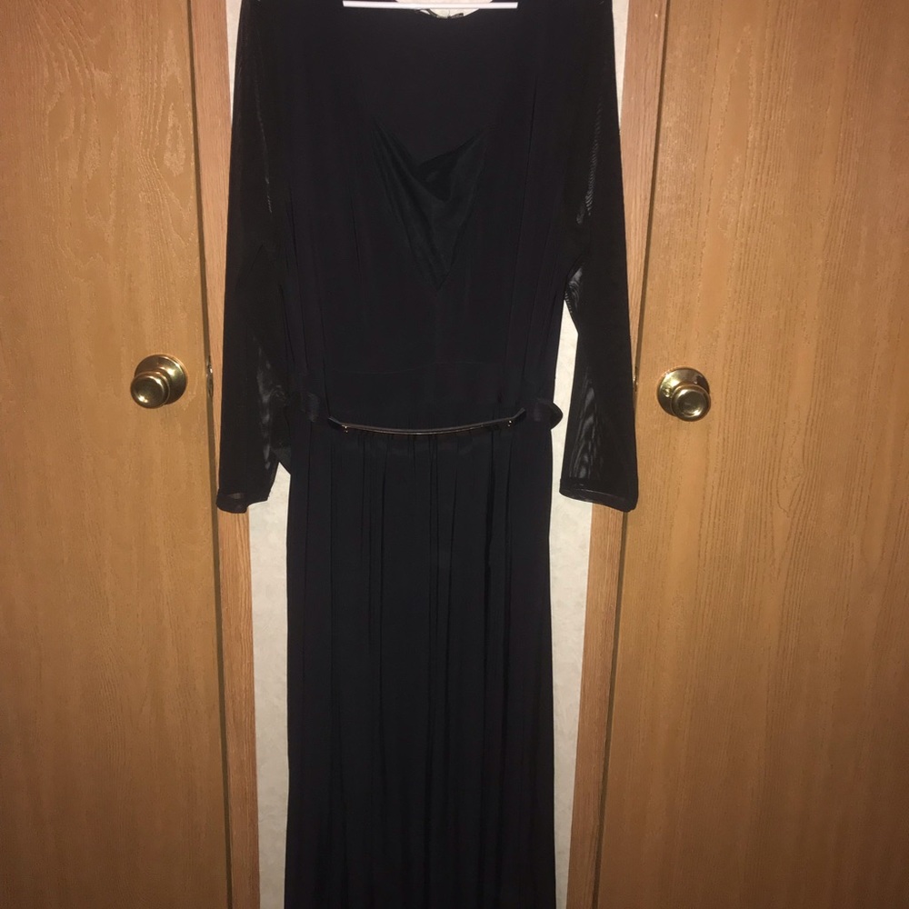 Boohoo floor length dress